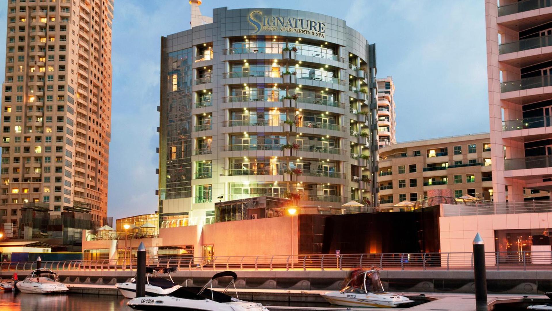 Signature Hotel Apartments And Spa Dubaj Kültér fotó